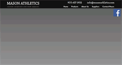 Desktop Screenshot of masonathletics.com